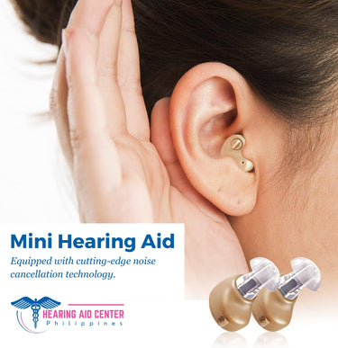 2pcs Mini Hearing Aid